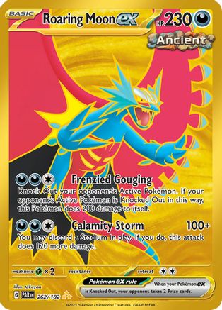 Roaring Moon ex 262/182 [SV04 Paradox Rift]  - Holofoil