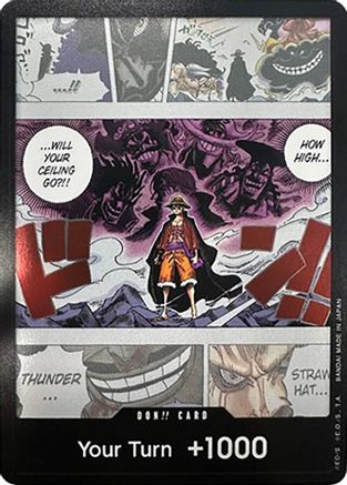 DON!! Card (Manga) (Double Pack Set Volume 2)  [Awakening of the New Era] Foil