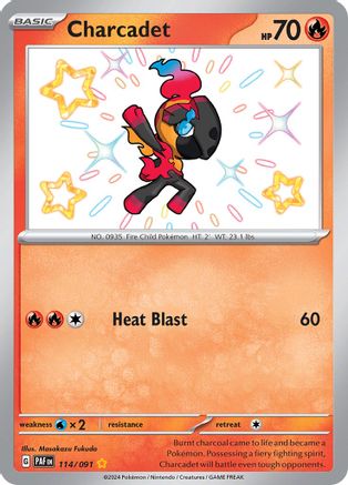 Charcadet 114/091 [SV Paldean Fates]  - Holofoil