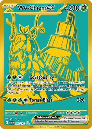 Wo-Chien ex 240/091 [SV Paldean Fates]  - Holofoil