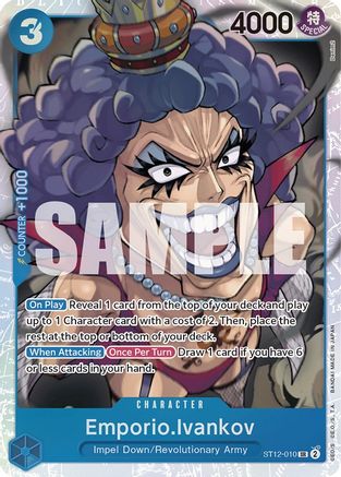 Emporio.Ivankov (ST12-010)  [Starter Deck 12: Zoro and Sanji] Foil