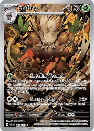 Shiftry 163/162 [SV05 Temporal Forces]  - Holofoil