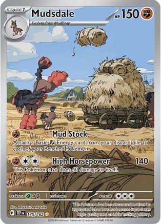Mudsdale 175/162 [SV05 Temporal Forces]  - Holofoil