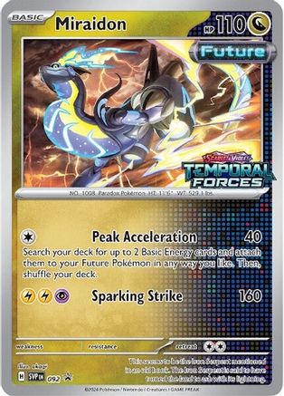 Miraidon 092 [SV Scarlet & Violet Promo Cards]  - Holofoil