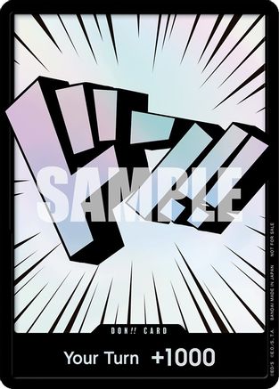 DON!! Card (3D Text)  [One Piece Promotion Cards] Foil