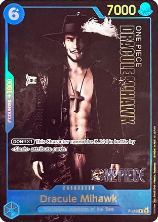 Dracule Mihawk (Premium Card Collection -Live Action Edition-) (P-052)  [One Piece Promotion Cards] Foil
