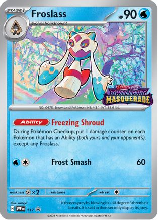 Froslass 117 [SV Scarlet & Violet Promo Cards]  - Holofoil
