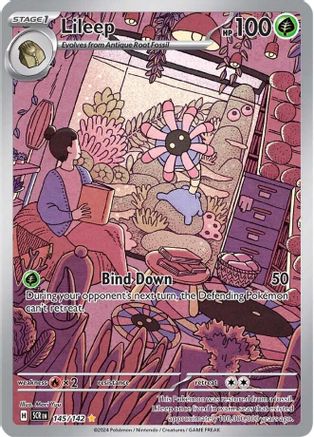 Lileep 145/142 [SV07 Stellar Crown]  - Holofoil