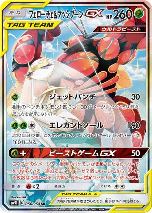 Pheromosa & Buzzwole - 056/054 (056/054) [JP SM9b Full Metal Wall] Holofoil