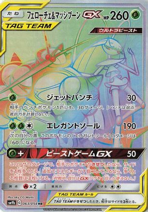 Pheromosa & Buzzwole - 063/054 (063/054) [JP SM9b Full Metal Wall] Holofoil