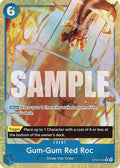 Gum-Gum Red Roc (Alternate Art) (OP04-056)  [Premium Booster -The Best-] Foil