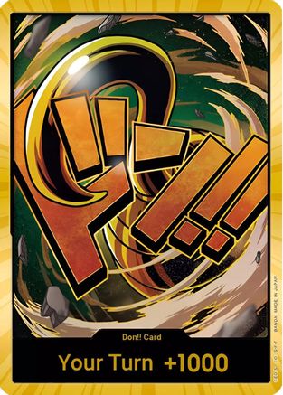 DON!! Card (Crocodile) (Gold)  [Premium Booster -The Best-] Foil