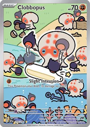 Clobbopus 207/191 [SV08 Surging Sparks]  - Holofoil