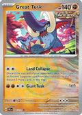 Great Tusk (Master Ball Pattern) 055/131 [SV Prismatic Evolutions]  - Holofoil