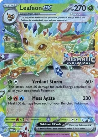 Leafeon ex 006/131 [Miscellaneous Cards & Products]  - Holofoil