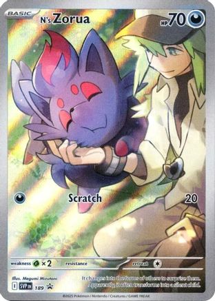 N's Zorua 189 [SV Scarlet & Violet Promo Cards] - Holofoil