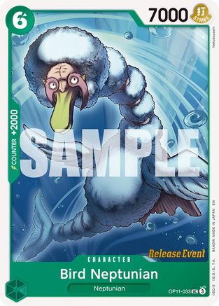 Bird Neptunian (OP11-033)  [A Fist of Divine Speed Release Event Cards]