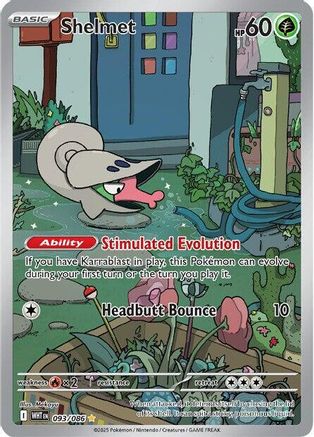 Shelmet 093/086 [SV White Flare]  - Holofoil