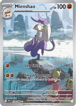 Mienshao 134/086 [SV White Flare]  - Holofoil