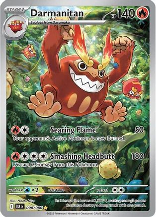 Darmanitan 098/086 [SV Black Bolt]  - Holofoil