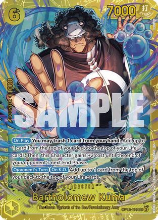 Bartholomew Kuma (OP12-119)  [Legacy of the Master] Foil