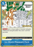 Ice Block Pheasant Peck (OP12-057)  [Legacy of the Master Release Event Cards]