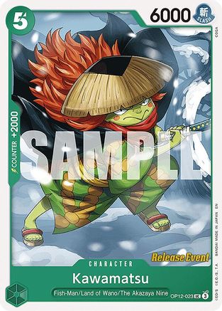 Kawamatsu (OP12-023)  [Legacy of the Master Release Event Cards]