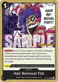 Hair Removal Fist (OP12-098)  [Legacy of the Master Release Event Cards]