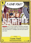 I Love You!! (OP12-115)  [Legacy of the Master Release Event Cards]