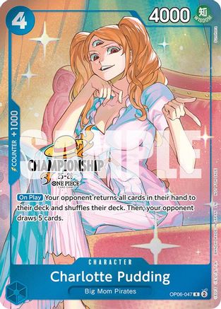 Charlotte Pudding (047) (CS 25-26 Celebration Pack) (OP06-047)  [One Piece Promotion Cards] Foil