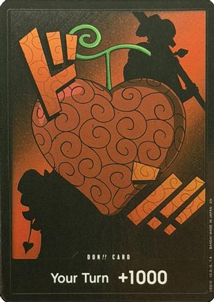DON!! Card (Op-Op Fruit) (Devil Fruits Collection Vol. 3)  [One Piece Promotion Cards] Foil