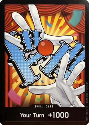 DON!! Card (Buggy)  [Premium Booster -The Best- Vol. 2] Foil