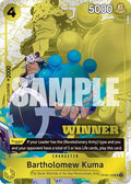 Bartholomew Kuma (Winner Pack 2025 Vol. 4) (OP09-108)  [One Piece Promotion Cards] Foil