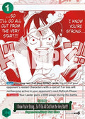 I Know You're Strong... So I'll Go All Out from the Very Start!!! (3rd Anniversary Treasure Campaign Pack) (OP13-040)  [One Piece Promotion Cards] Foil