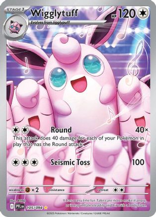 Wigglytuff 105/094 [ME02 Phantasmal Flames]  - Holofoil