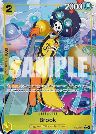 Brook (Full Art) (ST29-011)  [Starter Deck 29: Egghead] Foil