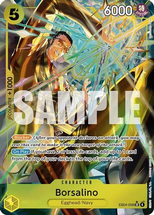 Borsalino (Alternate Art) (EB04-058)  [Adventure on Kami's Island] Foil