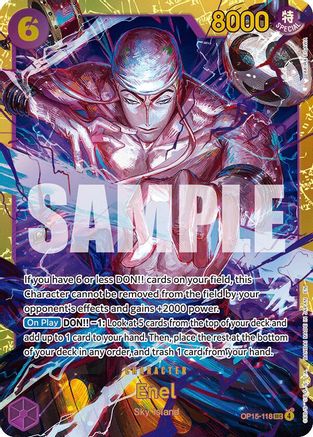 Enel (OP15-118) (OP15-118)  [Adventure on Kami's Island] Foil