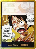 DON!! Card (Luffy) (Gold)  [Adventure on Kami's Island] Foil