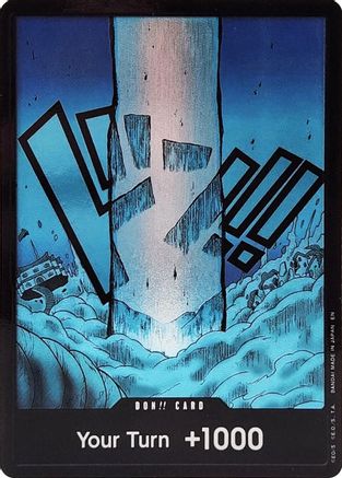 DON!! Card (Enel Lightning) (Double Pack Set Vol. 10)  [Adventure on Kami's Island] Foil