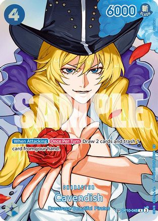 Cavendish (SP) (OP10-045)  [The Time of Battle] Foil