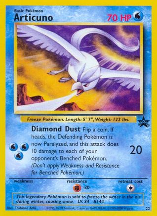 Articuno (22) 022/53 [WoTC Promo]