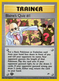 Blaine's Quiz #1 097/132 [Gym Heroes]  - 1st Edition