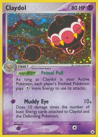 Claydol 002/101 [Hidden Legends]  - Holofoil