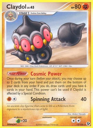 Claydol 015/106 [Great Encounters]