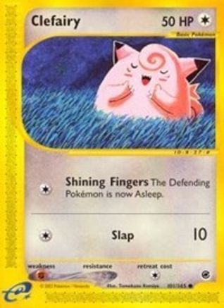 Clefairy 101/165 [Expedition]  - Reverse Holofoil