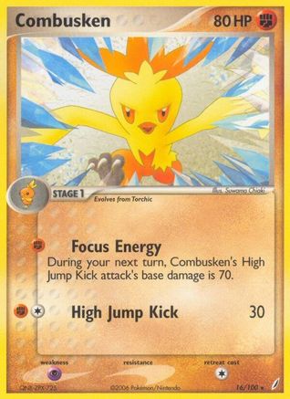 Combusken 016/100 [Crystal Guardians]