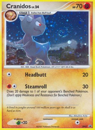 Cranidos DP07 [Diamond and Pearl Promos]  - Holofoil