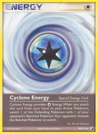 Cyclone Energy 099 [Unseen Forces]  - Reverse Holofoil