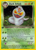 Dark Arbok (2) 002/82 [Team Rocket]  - 1st Edition Holofoil
